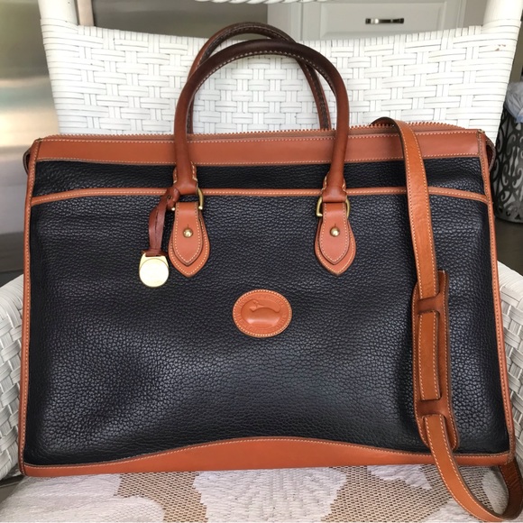Dooney & Bourke Bags Vintage Dooney Bourke Classic Briefcase Poshmark